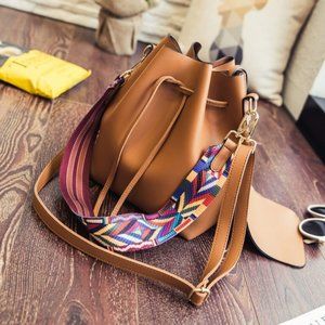 #NEW MARSEILLE Drawstring Bucket Bag 5